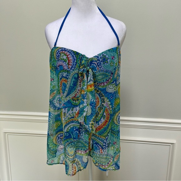 Ralph Lauren Paisley One-Piece 12 - Picture 2 of 10